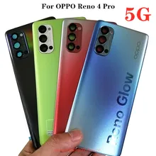 Original Back Cover For OPPO Reno4 Reno 4 Pro 5G Rear Battery Housing Door Case Panel Mobile Phone Case Shell Replacement Parts