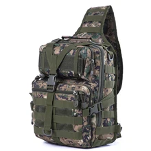 Waterproof Oxford Camouflage Camera Backpack Messenger Bag Shoulder Bag Chest Bag For Field Photography Travel Camping Mochila