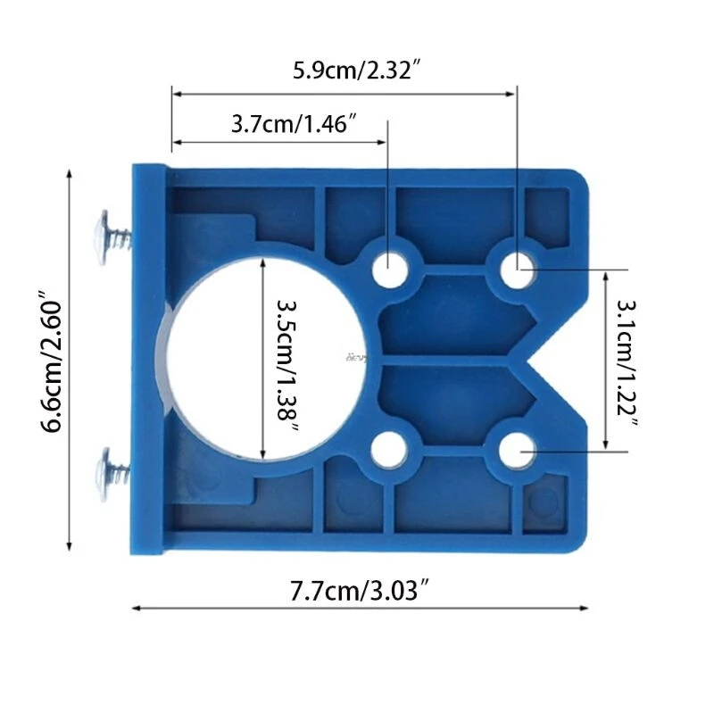 Инструмент для обнаружения отверстий в двери 35 мм|Детали инструментов| |