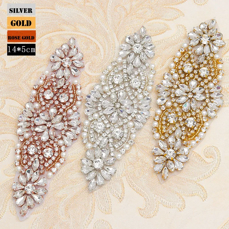 JLZXSY ручная работа Лента Свадебная со стразами Стразы для выпускного вечера