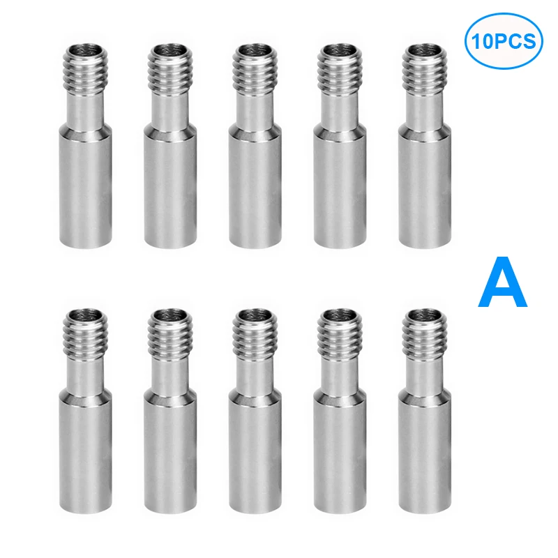 10 шт. цельнометаллический Тепловой разрыв MK8 экструдер из нержавеющей стали