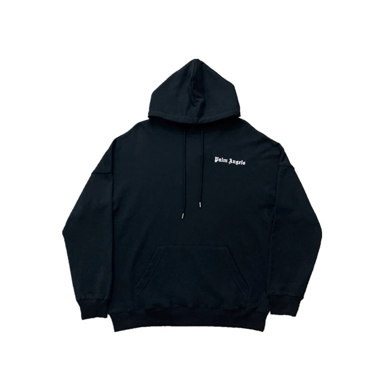 

Palm Angels Small Letter Hoodies Sweatshirts Long Sleeve Men's Loose High Street Tide Brand 55512186