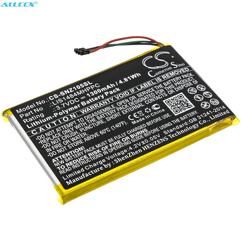Cameron Sino 1300mAh батарея LIS1484MHPPC для Sony NWZ-Z1050 NWZ-Z1050N NWZ-Z1060 NWZ-Z1070 | Электроника
