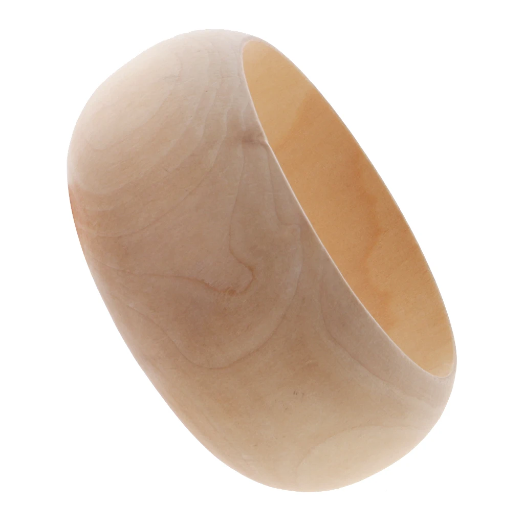 Незавершенный деревянный браслет для женщин и девочек ювелирные изделия ручной