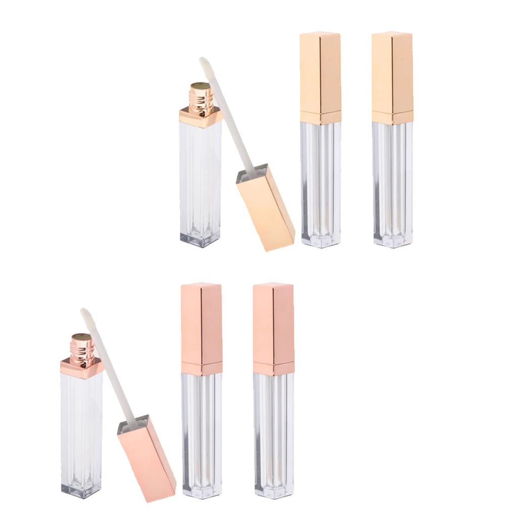 

3PCS 4ml Empty Lip Gloss Tubes Containers for Setting Lips Samples DIY