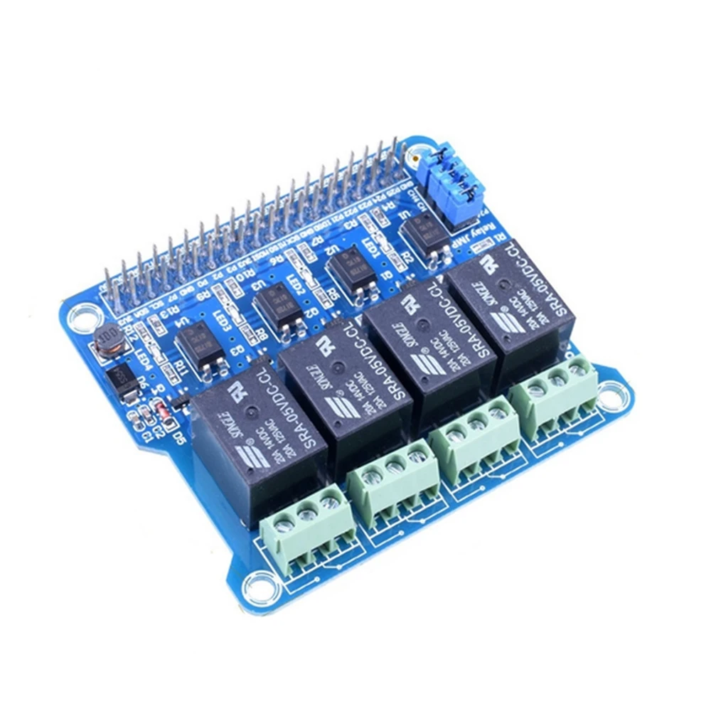 Raspberry Pi плата реле питания Модуль расширения щит поддерживает RPi A +/B +/2 B/3 B для