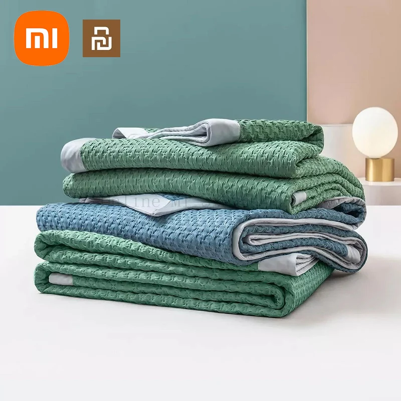 

Xiaomi Youpin Deep sleep Every Night Airconditioning Quilt Swiss Antibacterial Cool Feeling Pineapple Pattern 150*200cm