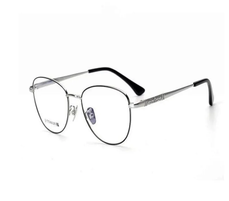

High Quality Unisex Vintage B-titanium Full Rim Prescription Lens Eyewear Frame Brand Anti-fatigue Goggle Reading Glasses