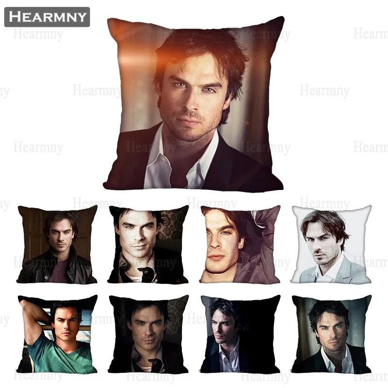 Чехол Подушка Ian Somerhalder домашняя невидимая Декоративная на молнии чехол s 40x40 45x45