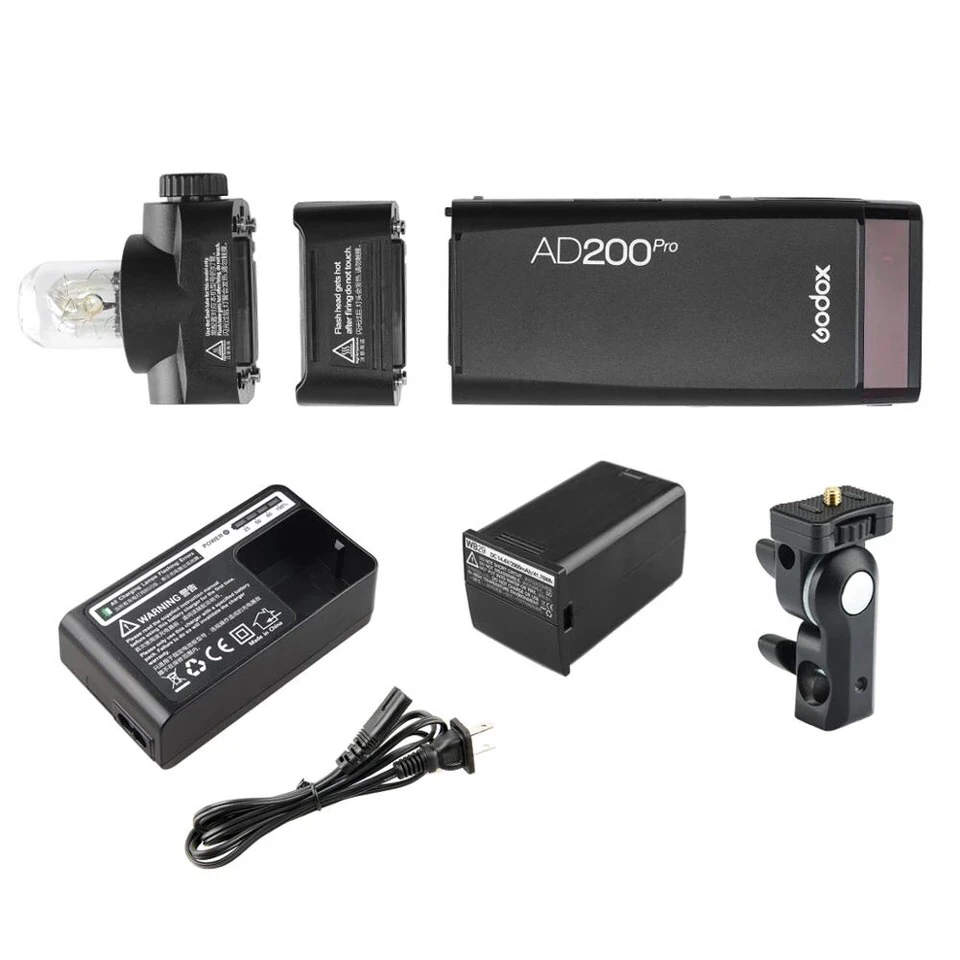 Godox AD200 Pro AD200Pro 200Ws 2 4G Вспышка стробоскоп наружная вспышка для Sony Nikon Canon голые