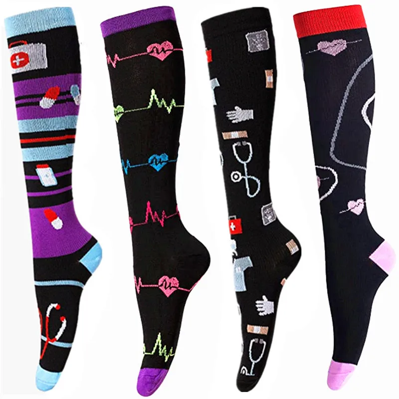 

58 Styles Nurse Compression Socks Running Compression Socks Stockings For Nursing Varicose Veins Medical Nursing Edema Diabetes