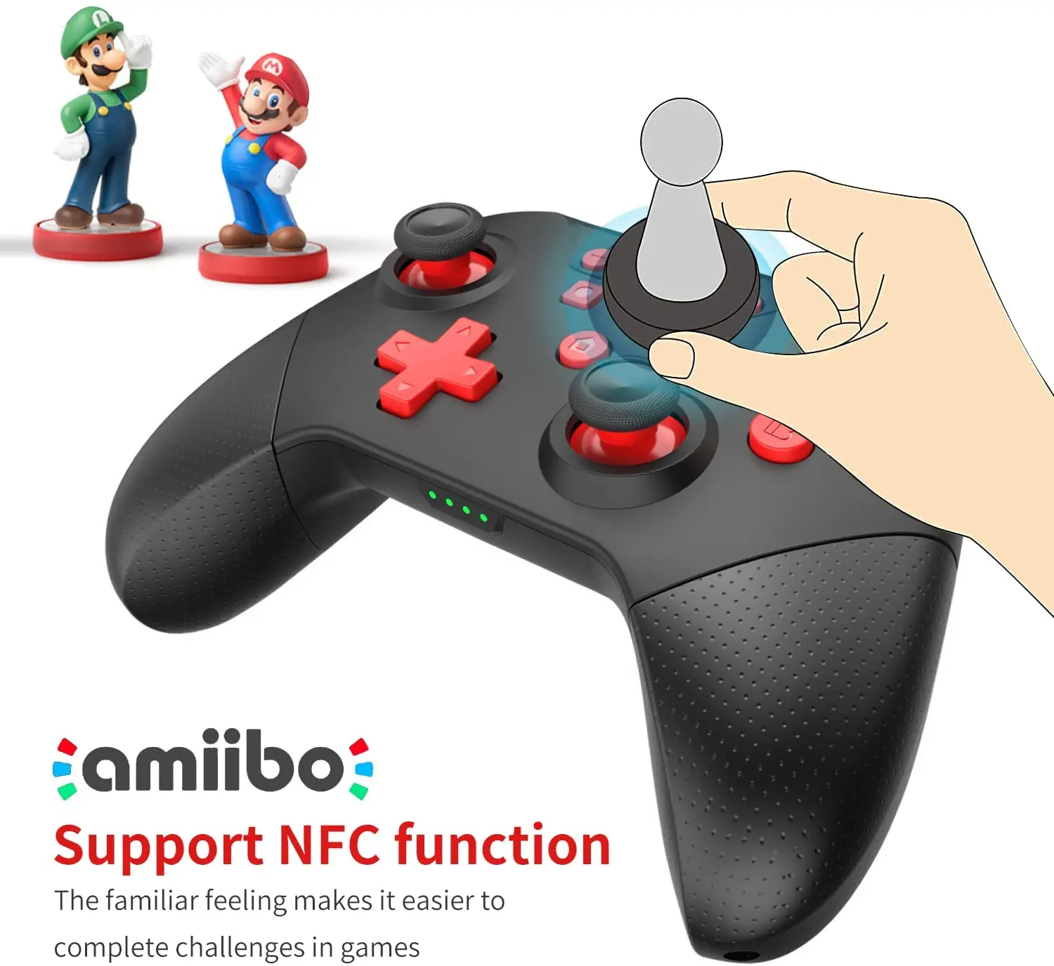 Контроллер Switch Pro для консоли Nintendo беспроводной джойстик Bluetooth совместимый