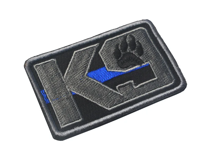 Новые продукты K9 собачья лапа крест-накрест ноги кости боевой на липучке армейская собака липучка плечо эмблема собака