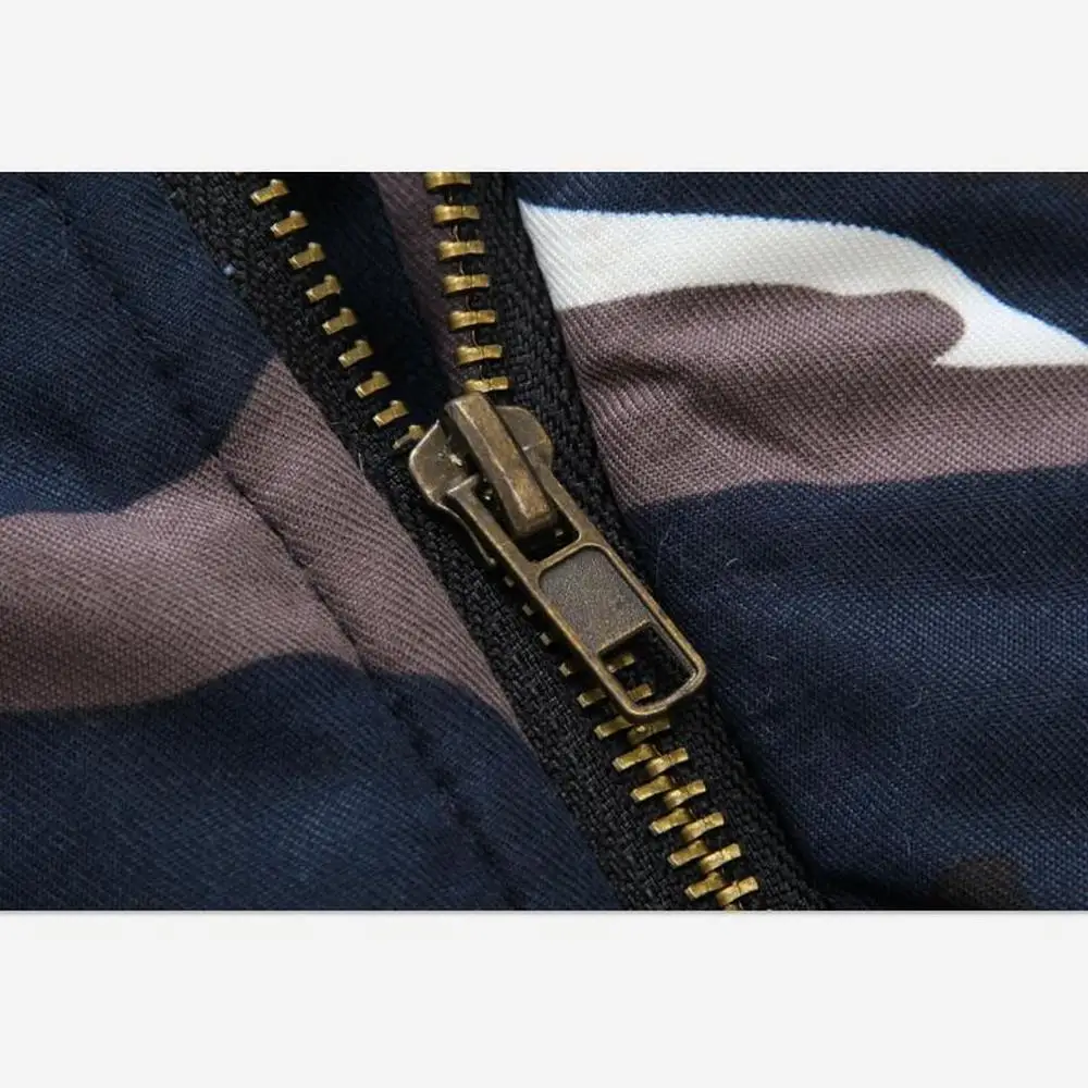 

2021 Winter Jacket Men's Camouflage Army Thick Warm Coat Man Parka Coat Male Fashion Hooded Parkas Mens Trench