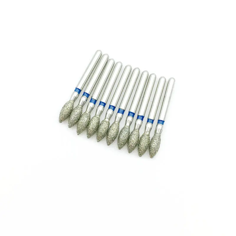 10 шт./коркор. Стоматологические алмазные боры для высокоскоростной