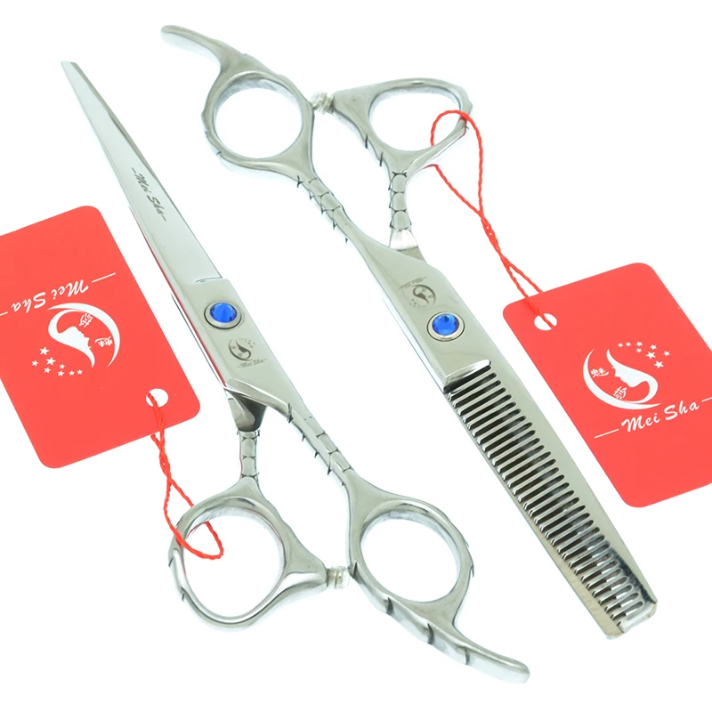 

6.0" Professional Japan 440C Pet Dog Grooming Scissors Set Cat Shears Hair Cutting Scissor Thinning Shear With Comb Bag A0107A