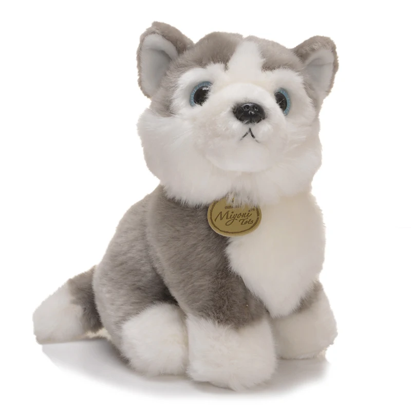 Игрушечная собака Аврора породы с длинной шелковистой курткой длинная плюшевая