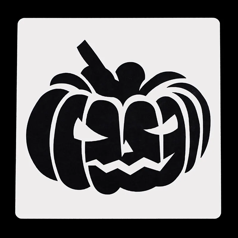 

15*15 Hallowee Layering Stencils Drawing Color Spray stencil DIY Scrapbook photo album Decorative Embossing DIY Card Crafts