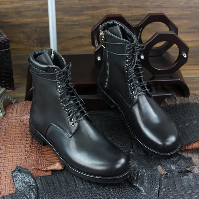 Повседневные уличные ботинки Goodyear Уличная обувь с острым носком ботильоны из