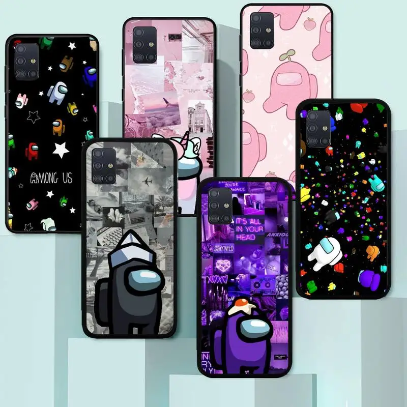 

Among Us-Game Phone Case for Huawei Y7 Y9 Y6 Y5 Y8 8S 8P nova 3 4 5 6 7 pro 2018 2019 4g 5g se Fundas cover