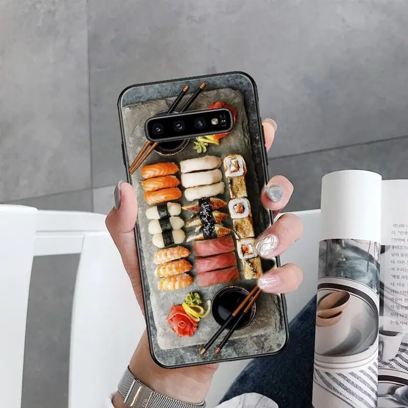 

Japanese cuisine sushi - Phone Case For Samsung Galaxy S7 S8 S9 S10 S10e S20 s21 s30 plus lite Ultra 5g