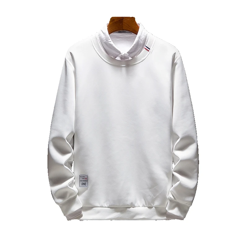 

Spring Long Sleeves Solid Color Hoodies Men Pullover Tops Hooded Sweatshirt Bluzy Korean Style Streetwear Sudadera Hoodie