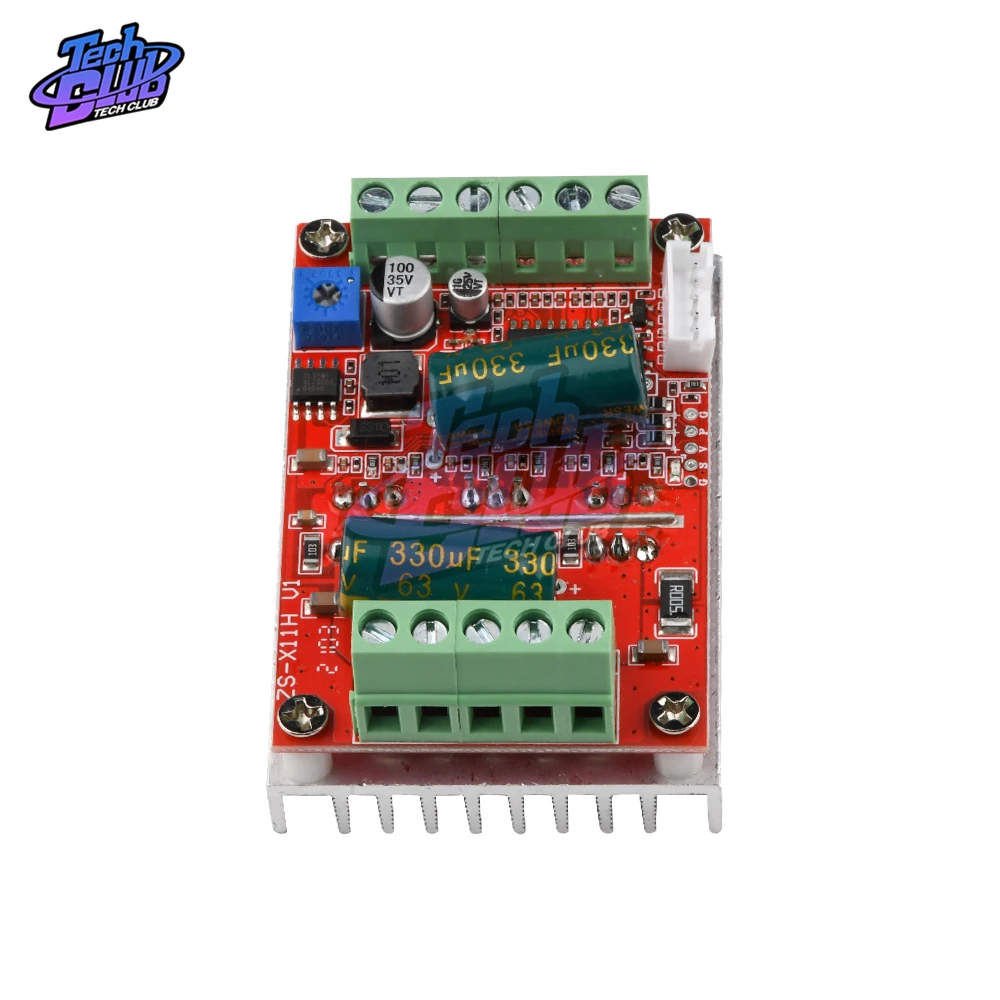 Трехфазный бесщеточный электродвигатель постоянного тока BLDC ШИМ постоянный ток