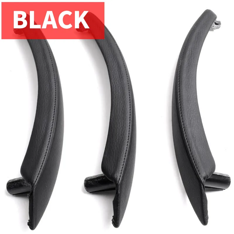 3PCS/set RHD Right Hand Drive Beige Outer Leather Interior Inner Door Pull Handle Trim Cover Panel For BMW E70 E71 X5 X6 2007-13 |