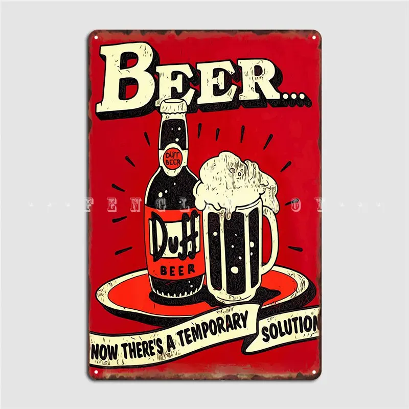Пивное решение металлические знаки паб гараж кинотеатр печать гаража жестяной