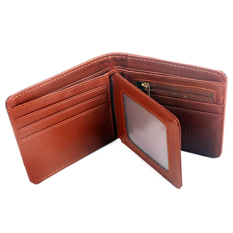 Мужской бумажник с отделением для карт и монет|Мужские кошельки| |