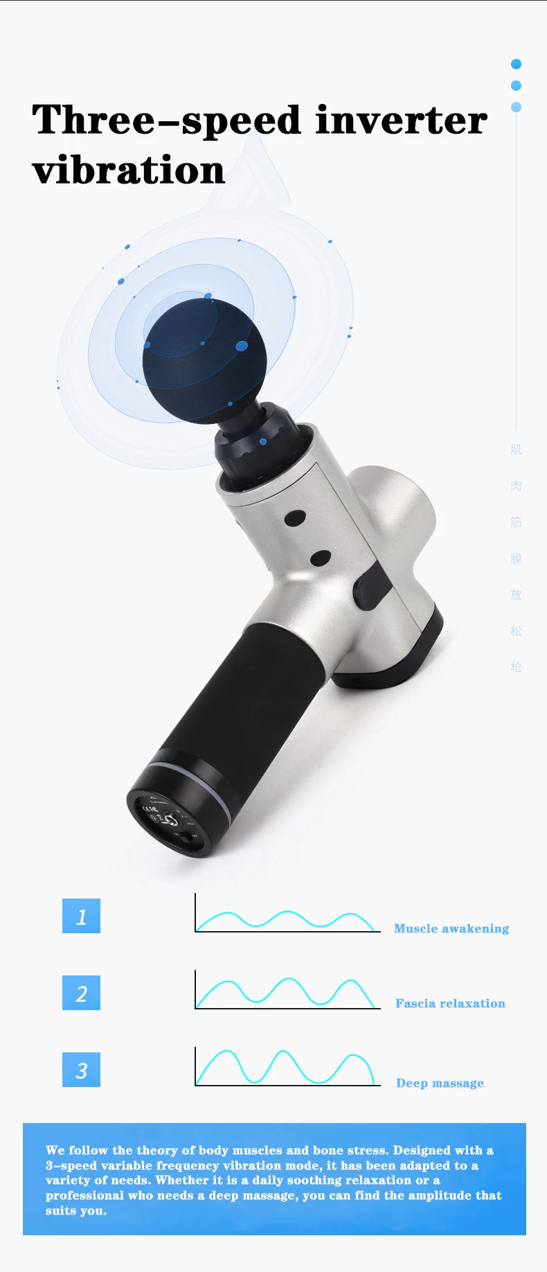 Muscle Massage Gun Body Massager Therapy Massager Exercising Muscle Pain Relief Body Shaping Recovery Muscle Relax Massagea