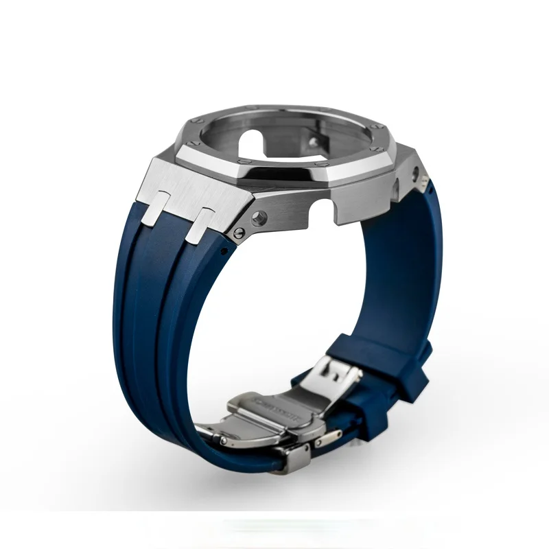 

GA2110 Mod Metal Bezel Modification 3rd Generation Rubber Watchstrap GA-2100/2110 Stainless Steel Tools and Screws Sample ga2100
