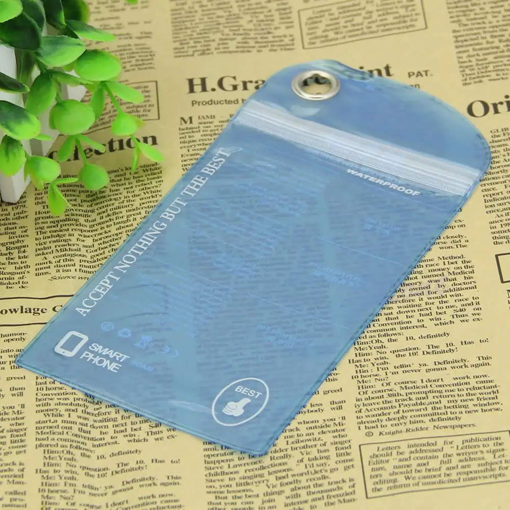 Чехол для телефона 10*20 см водонепроницаемый чехол пластиковый упаковочный пакет