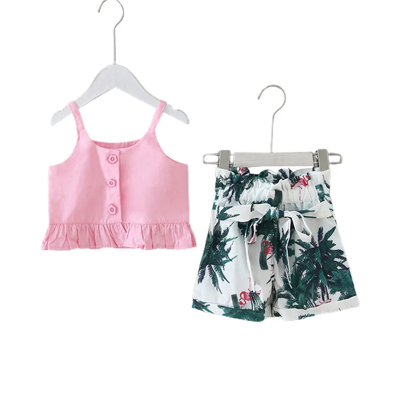 

Одежда для малышей с рисунком Модный комплект из двух предметов для маленьких девочек; Платье принцессы для девочек, платье без рукавов на б...