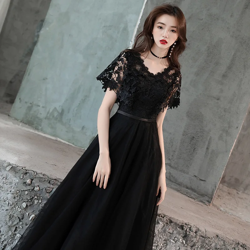 Простые Выпускные платья женские Вечерние Длинные Капли вечернее платье 2018