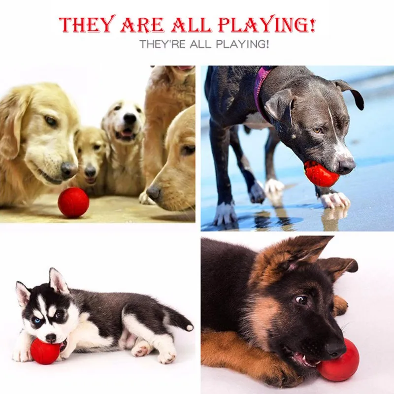 Игрушка для жевания собаки резиновый отскок твердый шар плавающий мячи собак