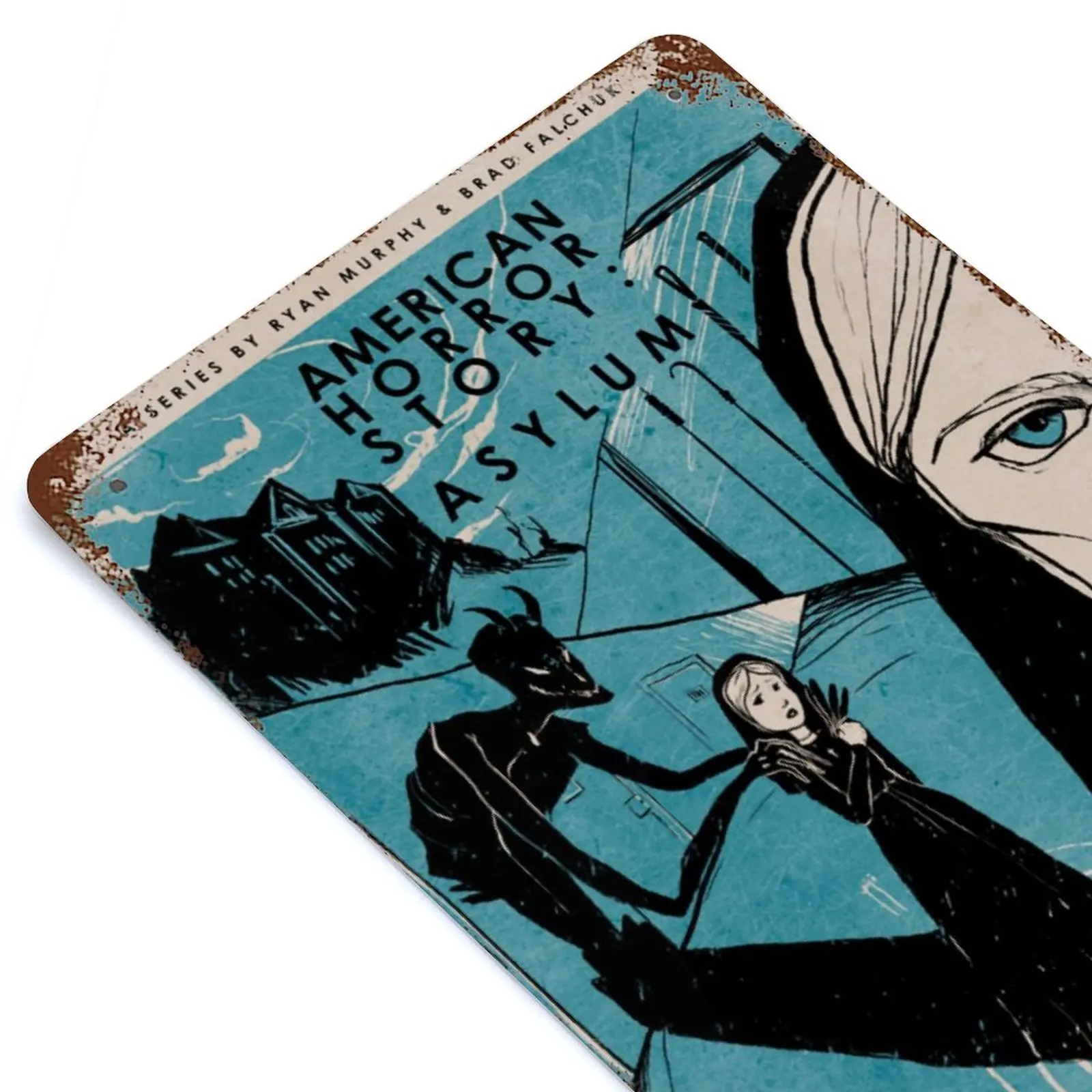 

American Horror Story Printed Retro Metal Poster Decor Home Wall Decoration Tin Sign Plaque