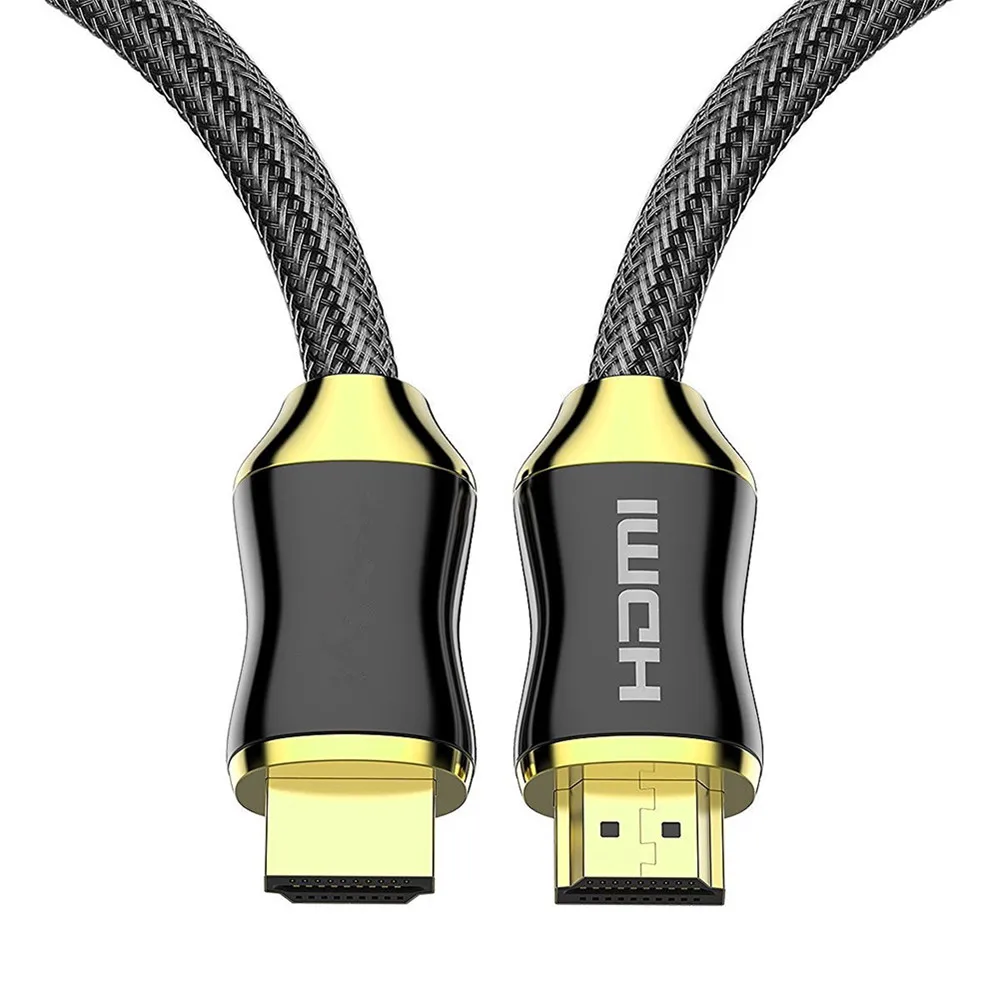 Кабель HDMI к 4k кабель 2 0 Версия роскошный позолоченный штекер Адаптер 3D для