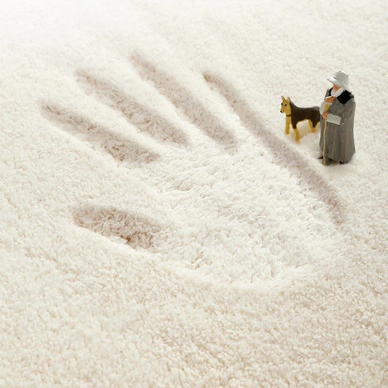 

Cartoon Animals Bedroom Bedside Long Strip Mats Living Room Foot Pad Doormat Rugs Kitchen Carpet Balcony Thick Plush Comfortable