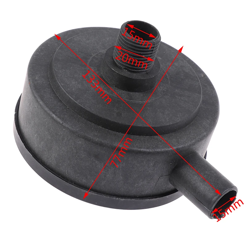 

Black Air Filter Silencer Air Compressor 20mm Male Thread Canister Filter SilencerInner hole diameter: approx. 15mm Wholesale