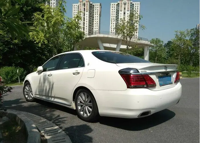 Спойлер для Toyota Crown высококачественный спойлер из АБС материала заднего крыла