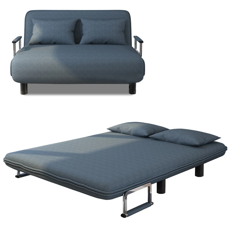 Раскладной диван-кровать кресло для отдыха тканевые дышащие кресла одноместные