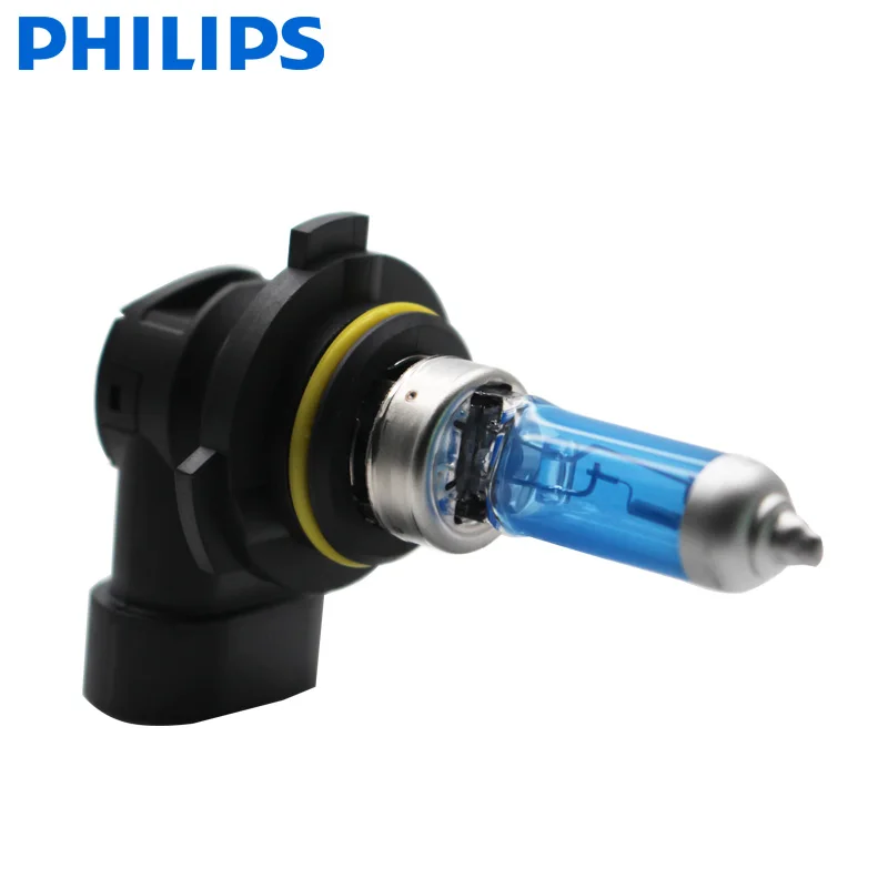 2X Philips HB4 9006 P22d 12 В 55 Вт Кристальное видение 4300 К яркий белый светильник