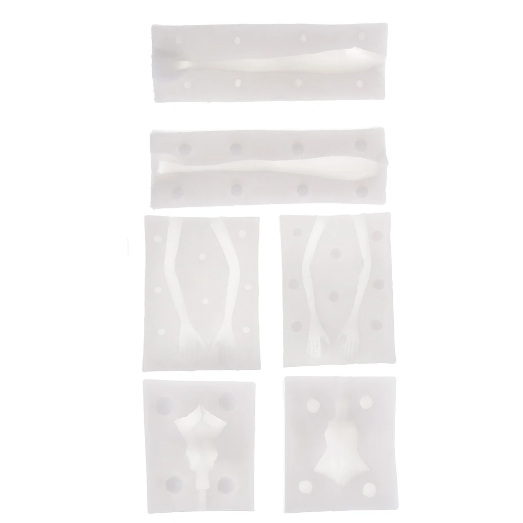 3 комплекта куклы модель человеческого тела силиконовые формы из полимерной