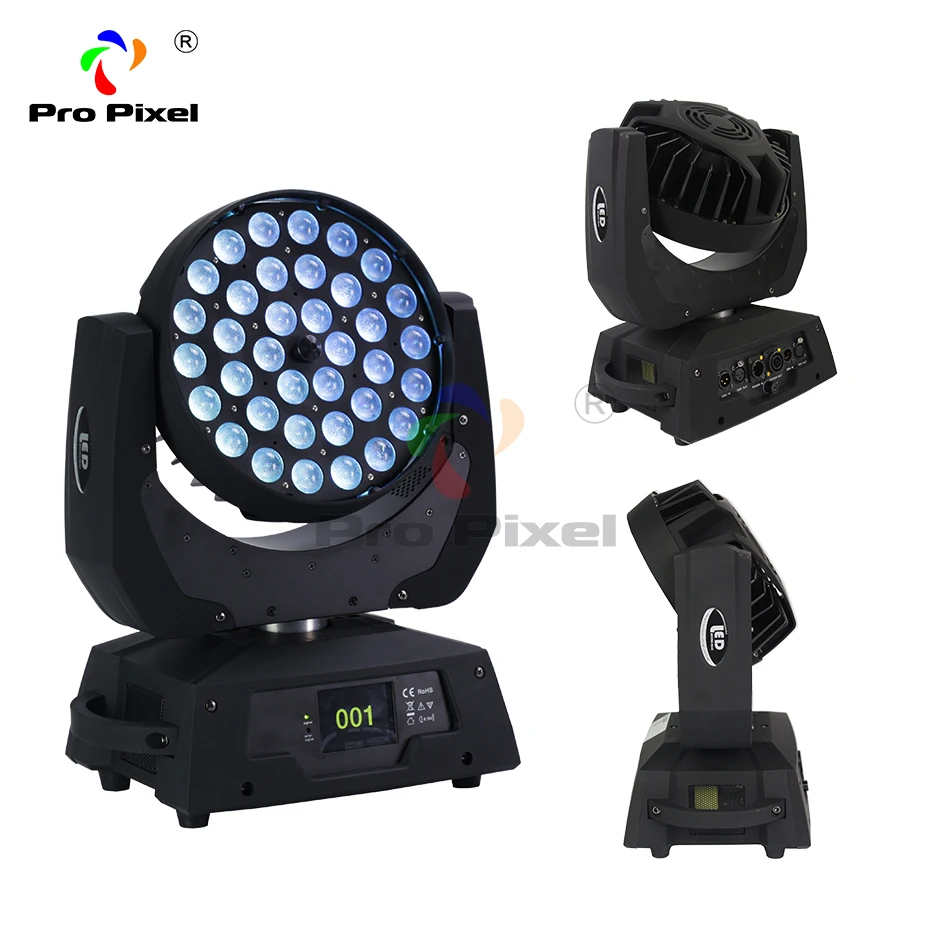 4 шт. сцсветильник светодиодный просветильник ектор для дискотеки 36 х10 Вт | Лампы