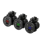 DC 12-24V 4.2A Dual USB прикуриватель для мотоцикла автомобильный прикуриватель зарядное устройство + светодиодный цифровой вольтметр монитор