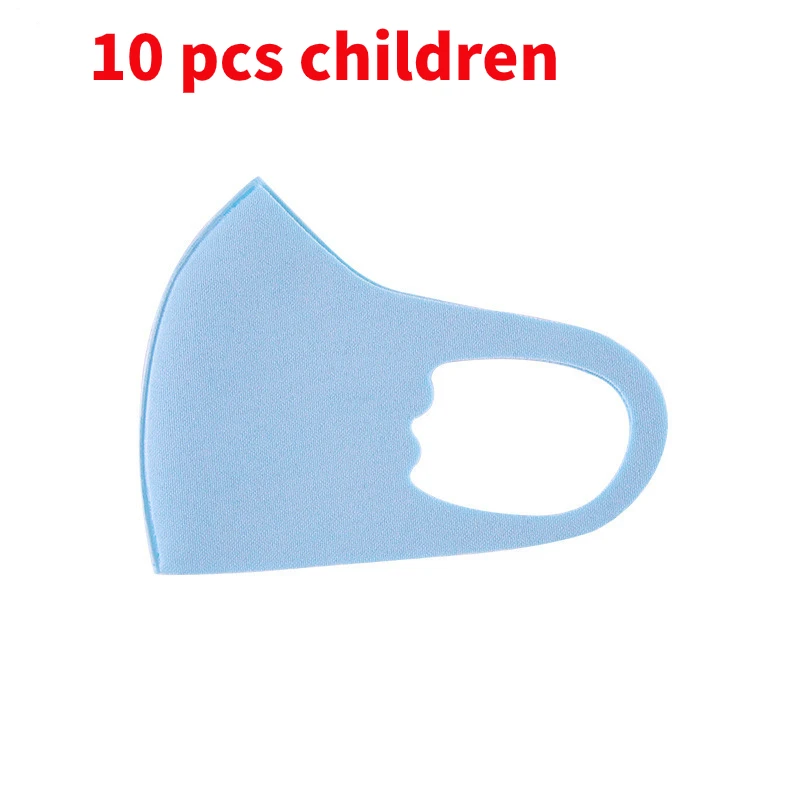 

10pcs Face Shield Anti Virus Protective Mask PM2.5 Windproof Anti-dust Anti-droplet Spittle Face Covering Bucket Face Mask