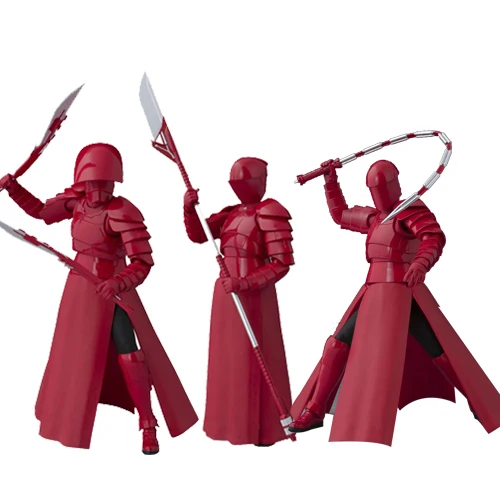 Bandai Звездные войны Дарт Вейдер фигурка 1/12 масштаб окрашенная фигура императора Королевская гвардия ПВХ Фигурки Brinquedos аниме