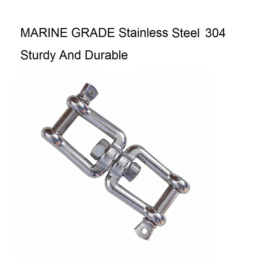 Челюстью и челюстью якорь поворотный 304 Нержавеющая сталь 4 мм 5 6 8 10 челюсти
