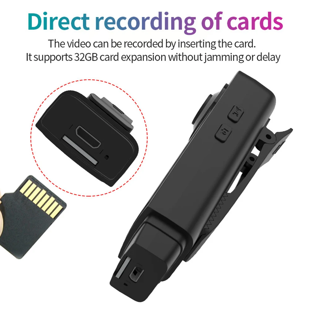 

DVR Remote Control Motion Sensor Cam Full HD 1080P Mini Camera Wearable Webcam Video Recorder Micro Cam Home Security